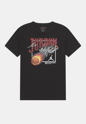 FIREBALL DUNK TEE - Camiseta estampada - black