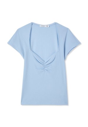 Terranova, T-shirt con stampa - celeste