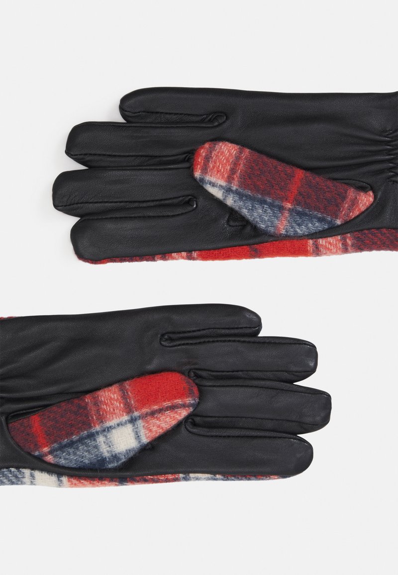 Desigual GLOVE CHECK - Guantes black/negro