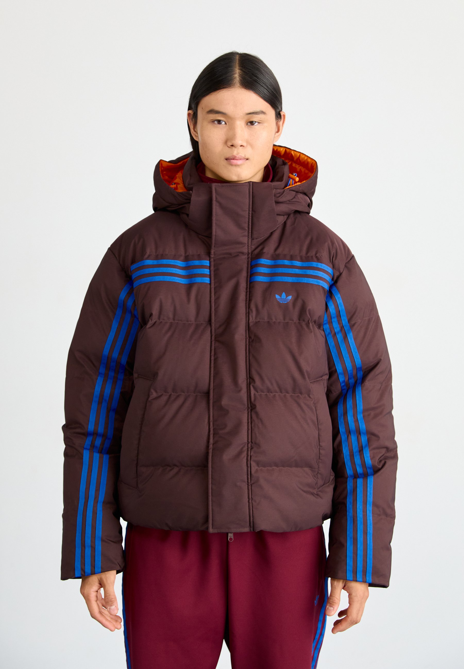 adidas Originals PUFFER - Down jacket - shadow brown/brown - Zalando
