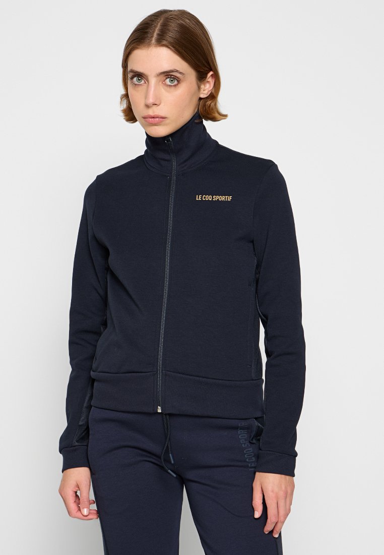 Le Coq Sportif Sweater met rits donkerblauw Le Coq Sportif Sweater met rits donkerblauw