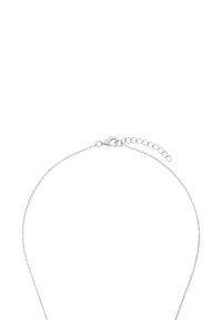 Silverfärgad kedjearmband med en delikat design, utrustad med en kräfta lås och en justerbar kedja för längdvariation.