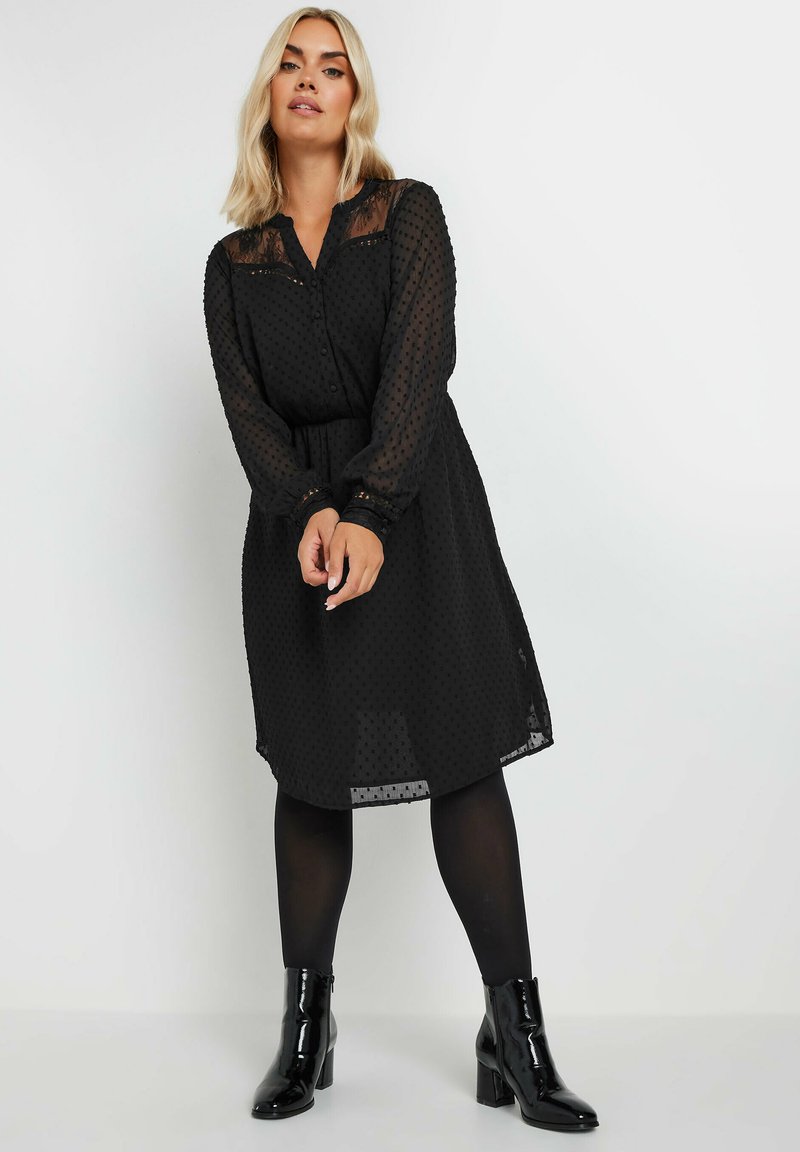 Yours Clothing - Day dress - black, Enlarge