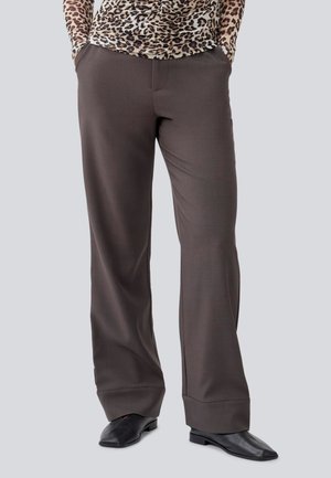 LONNIEMD - Bukser - dark grey melange