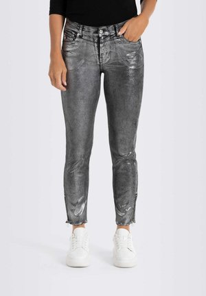 RICH SLIM - Slim fit jeans - authentic silber coated
