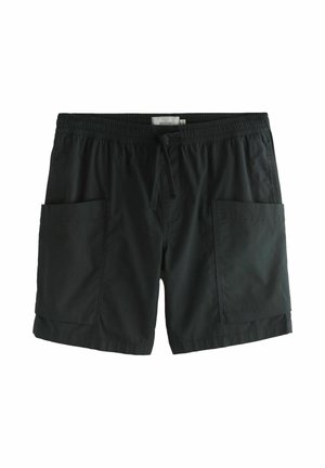 Next, REGULAR FIT - SIDE POCKET ELASTICATED WAIST - Short - black