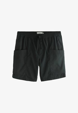 Next, REGULAR FIT - SIDE POCKET ELASTICATED WAIST - Short - black