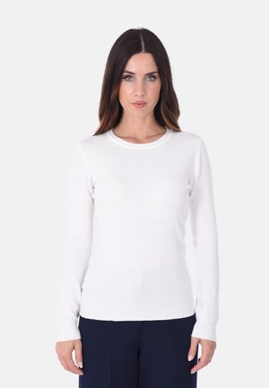GIROCOLLO - Maglione - bianco