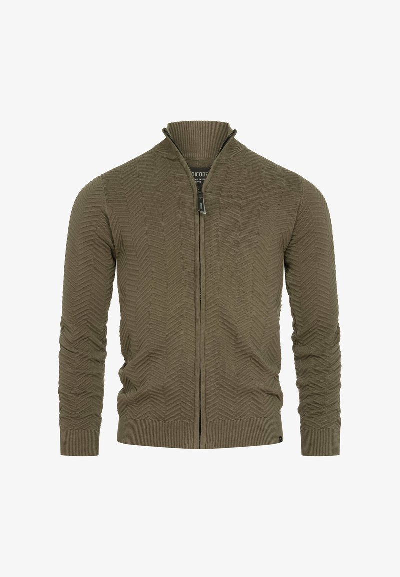 Lexson Box INDICODE JEANS LEXSON - Cardigan - army/verde scuro - Zalando.it