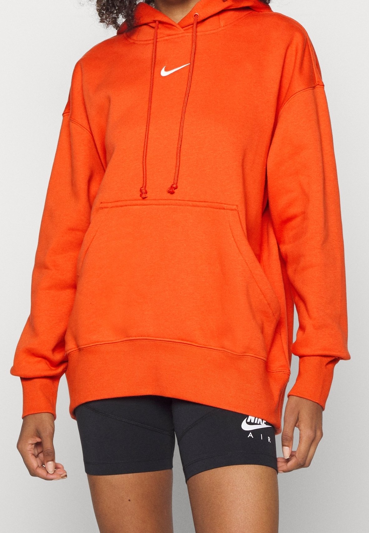 orange nike hoodie