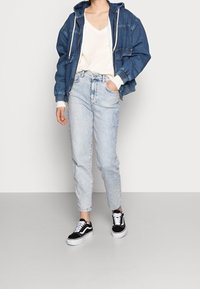 VILA Stickad tröja - off-white