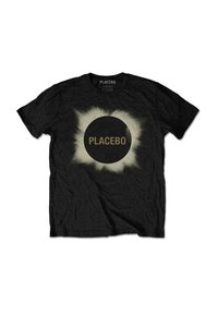 Paradiso Clothing PLACEBO ECLIPSE BAND UNISEX - Print T-shirt - black