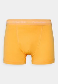 Calvin Klein Underwear TRUNK 3 PACK COTTON STRETCH - Cuecas boxer - orange/blue shadow/process green