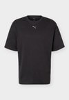 CREW OVERSIZED TEE - Спортна тениска - black
