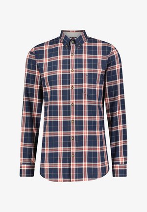 BRAX DANIEL MODERN FIT LANGARM - Hemd - koralle