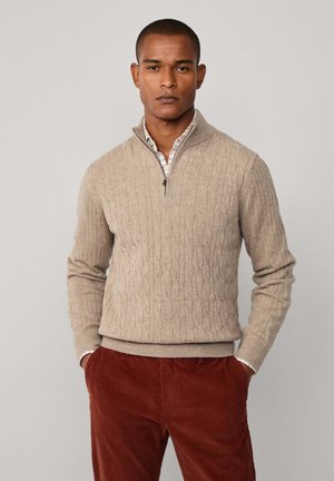Strickpullover - malt beige