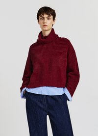 Calliope DOLCEVITA TINTA UNITA - Maglione - bordeaux chiaro