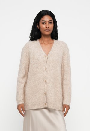 SYRINGA BRUSHED VERNA  - Cardigan - beige