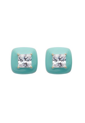 CAROLINE - Orecchini - turquoise, yellow gold