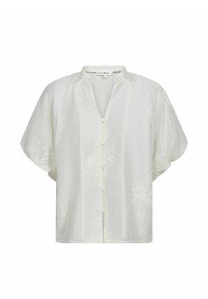 Co'couture, NEACC SS V-SHIRT - Blusa - white
