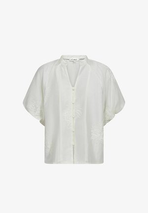 Co'couture, NEACC SS V-SHIRT - Blusa - white