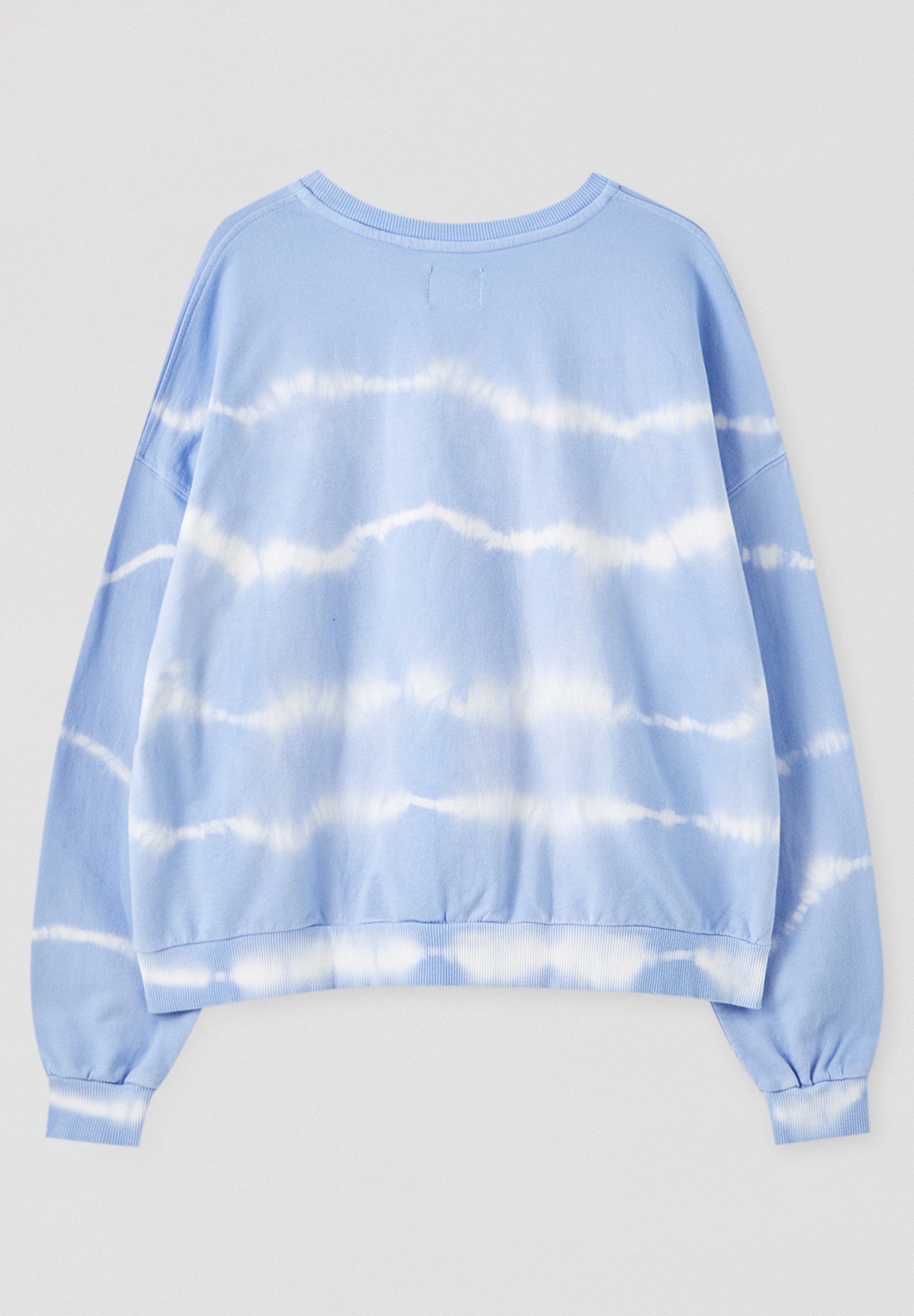 PULL&BEAR Sweatshirt light blue Zalando.at PULL&BEAR Sweatshirt blue Zalando.at