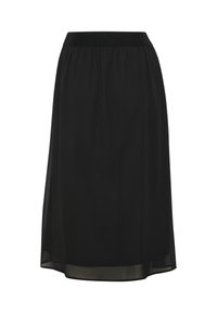 Kaffe A-linjainen hame - mottled black