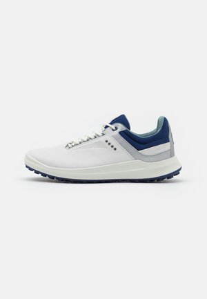 M.CORE - Obuwie do golfa - white/silver metallic/blue depths