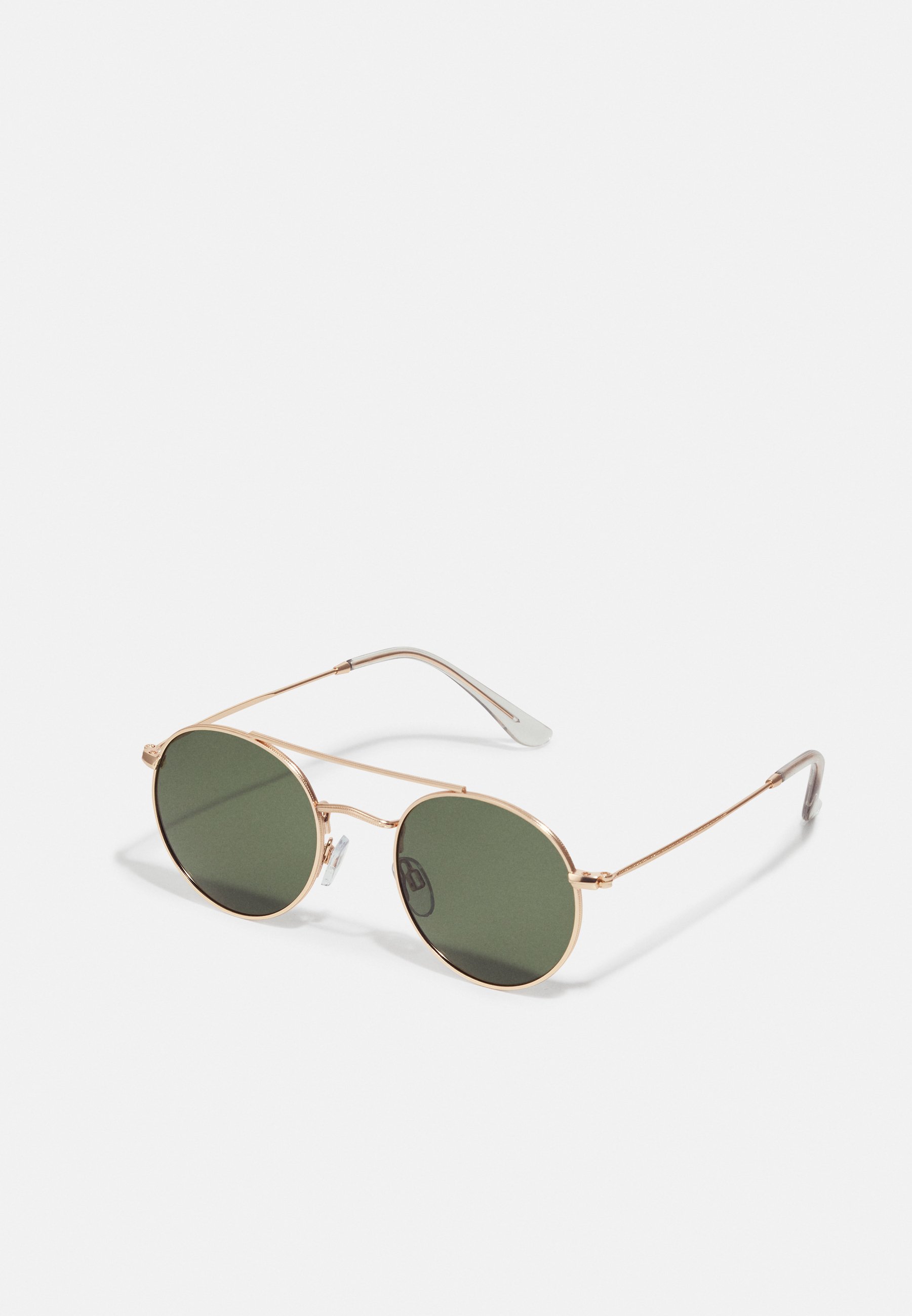 CHPO NOEL - Gafas de sol gold-coloured/green