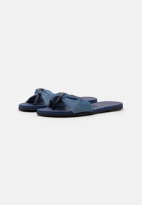 Havaianas YOU TROPEZ SHINE - Sandales tongs - navy blue