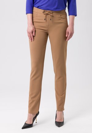 BRENDA - Trousers - nougat
