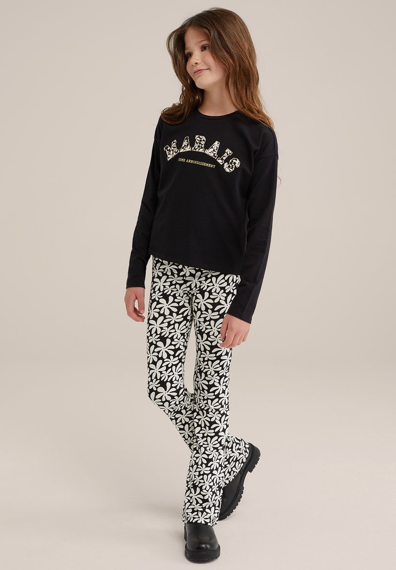 WE Fashion Legíny – nohavice - black