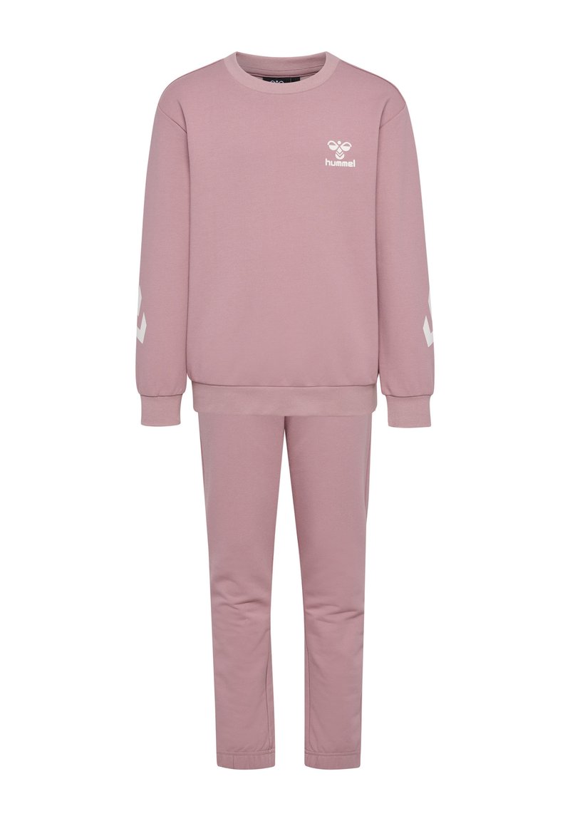 Hummel VENTI SET - Gornji dio trenirke - woodrose