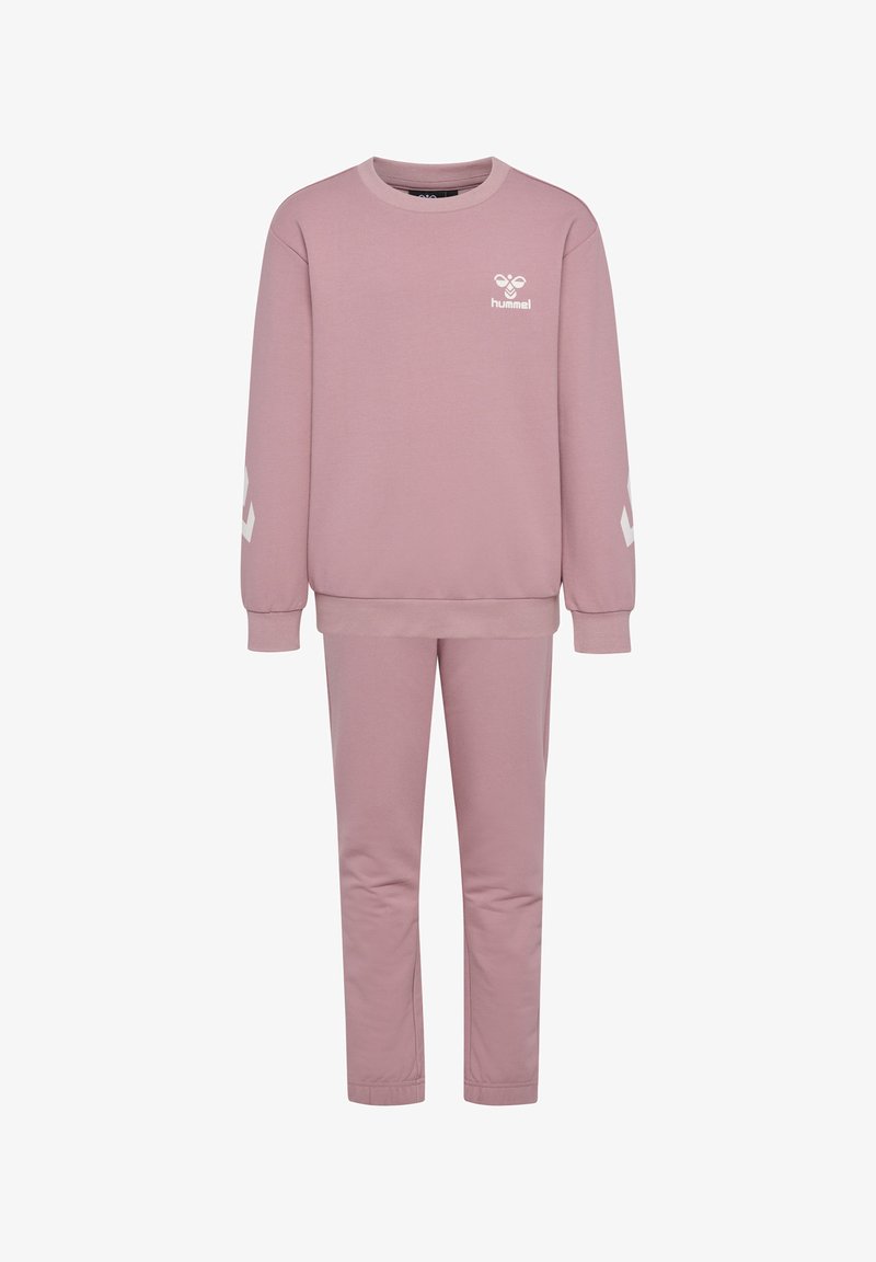 Hummel VENTI SET - Gornji dio trenirke - woodrose
