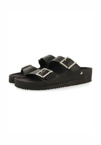 Gioseppo ESTILO CON TIRAS Y HEBILLA ELDRIDGE  - Mules - black