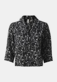ONLNOVA LIFE LUX 3/4 CYBELE - Hemdbluse - black