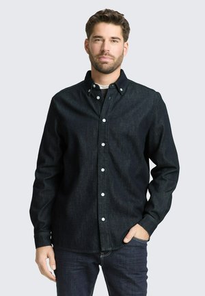 Hemd - rinsed blue denim