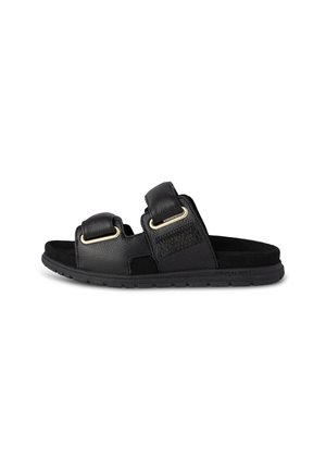 Woden LISA  - Pantolette flach - black