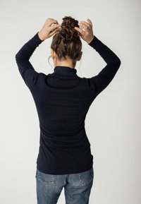 MELA TURTLENECK ANCHAL - Langarmshirt - navy