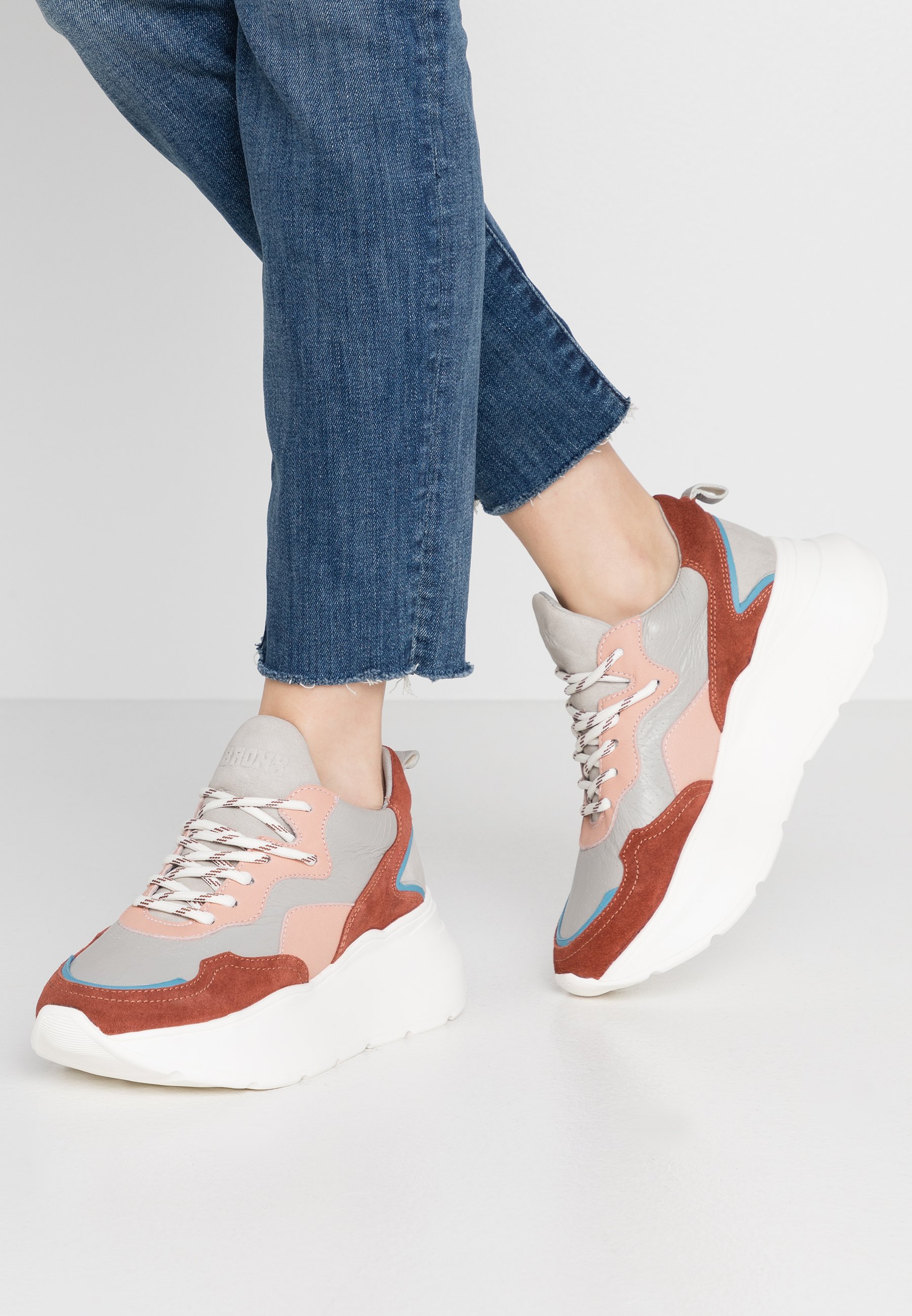 Bronx GRAYSON Joggesko deep rustgreypinkblue Zalando.no Bronx GRAYSON Joggesko deep rustgreypinkblue Zalando.no