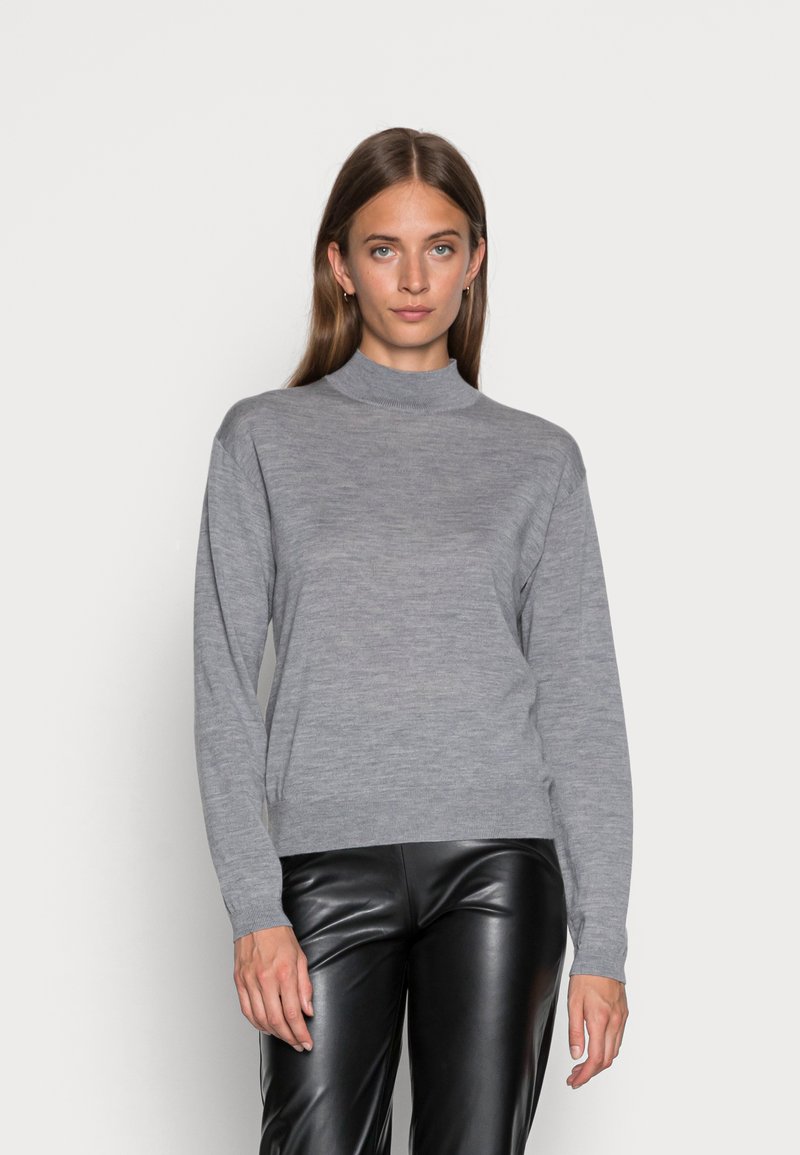 Zign WOOL KNIT JUMPER Jumper mottled grey Zalando.de