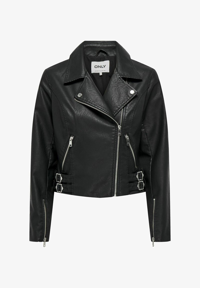 ONLY Faux leather jacket black - Main Image