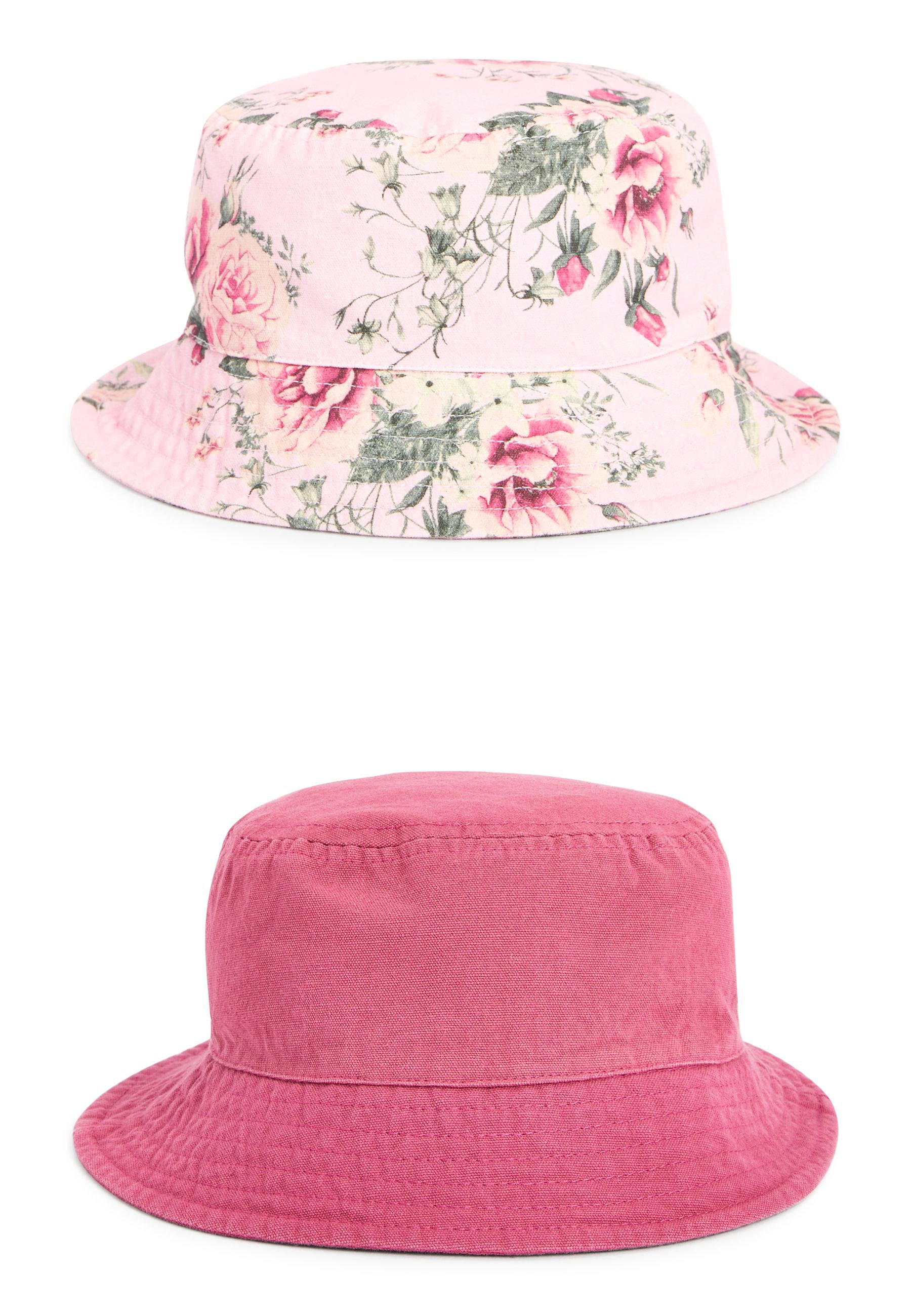 Next 2 PACK BUCKET - Hat - pink yellow 