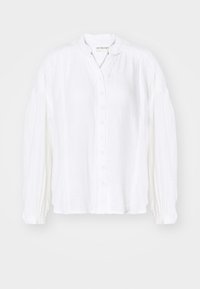 VALLEY DOUBLE CLOTH - Chemisier - clean ivory
