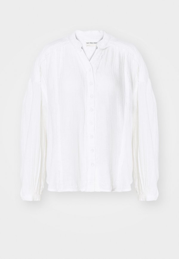VALLEY DOUBLE CLOTH - Button-down blouse - clean ivory3