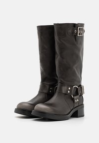 Steve Madden BEAU - Cowboy-/Bikerlaarzen - dark grey