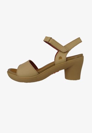 *Art ALFAMA GRASS WAXED - Sandały na platformie