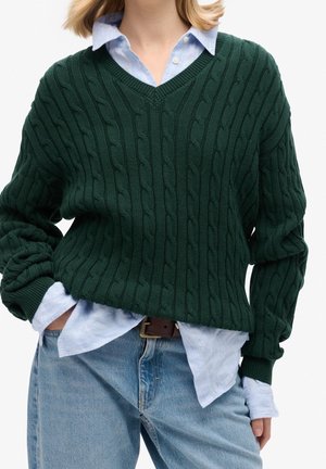 Pullover - green