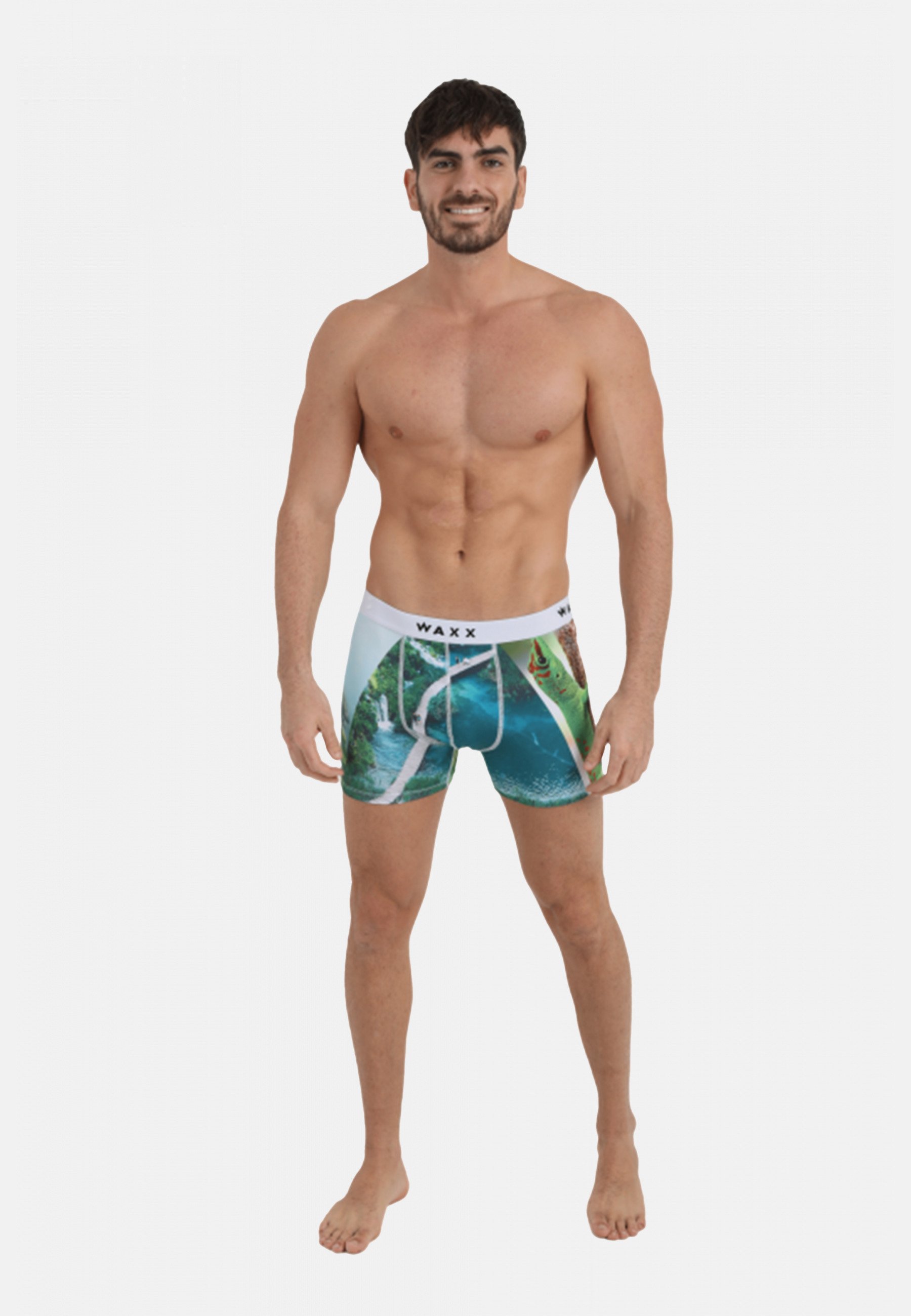 Shorts Amazon Boxer Homme WAXX AMAZON Boxers Green/vert