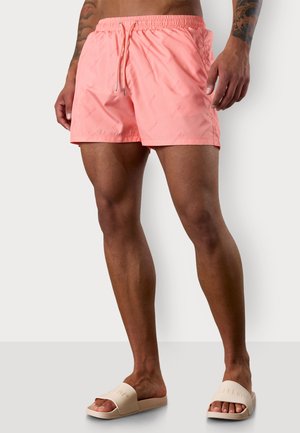 PATTERN - Badeshorts - burntcoral